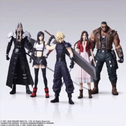 Square Enix Final Fantasy VII REMAKE Trading Art (Set Of 5) PVC Figure