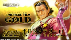 Bandai Figuarts Zero Guild Tesoro ONE PIECE FILM GOLD Ver. PVC Figure