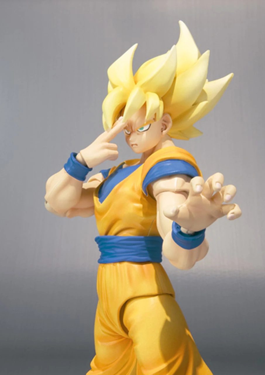 S.H.Figuarts Super Saiyan Son Goku Dragonball Z Action Figure By BANDAI 3 S.H.Figuarts Super Saiyan Son Goku Dragonball Z Action Figure By BANDAI