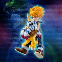 MegaHouse G.E.M. Ishida Yamato & Gabumon Digimon Adventure PVC Figure -Toy Model Shop item 0000001221 09 17507.1444205496