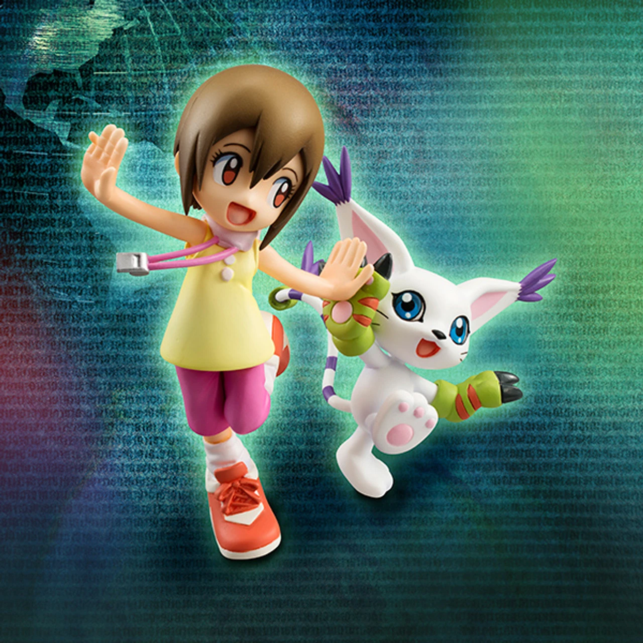 MegaHouse G.E.M. Hikari Yagami & Tailmon PVC Figure 5 MegaHouse G.E.M. Hikari Yagami & Tailmon PVC Figure - Image 3