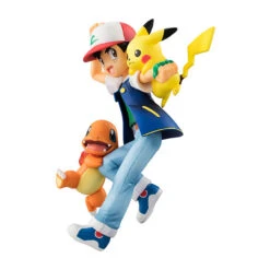 MegaHouse G.E.M. Series Pokemon Ash Ketchum&Pikachu&Charmander PVC Figure 12 MegaHouse G.E.M. Series Pokemon Ash Ketchum&Pikachu&Charmander PVC Figure -Toy Model Shop item 0000001907 04 70454.1454578722