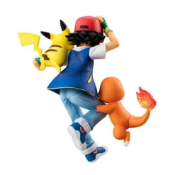 MegaHouse G.E.M. Series Pokemon Ash Ketchum&Pikachu&Charmander PVC Figure 14 MegaHouse G.E.M. Series Pokemon Ash Ketchum&Pikachu&Charmander PVC Figure -Toy Model Shop item 0000001907 05 13758.1454578722