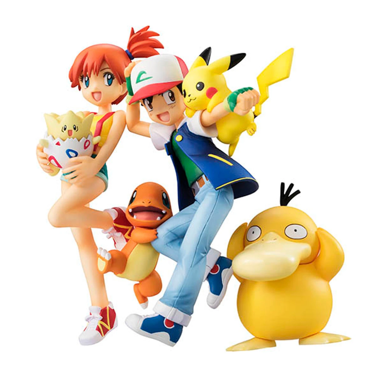 MegaHouse G.E.M. Series Pokemon Ash Ketchum&Pikachu&Charmander PVC Figure 9 MegaHouse G.E.M. Series Pokemon Ash Ketchum&Pikachu&Charmander PVC Figure - Image 7