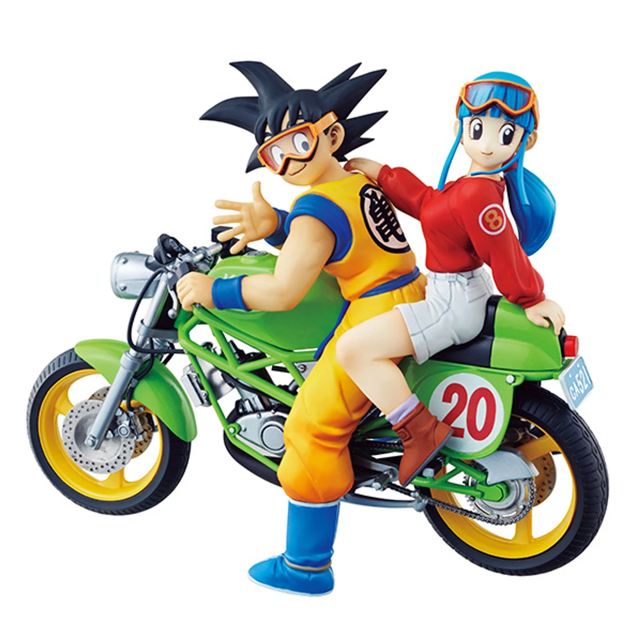 MegaHouse Desktop Real McCoy 05 Son Goku & Chi-Chi PVC Figure 7 MegaHouse Desktop Real McCoy 05 Son Goku & Chi-Chi PVC Figure - Image 5
