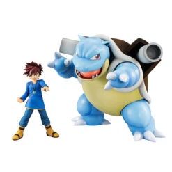 MegaHouse G.E.M. Series Pokemon Shigeru & Blastoise PVC Figure