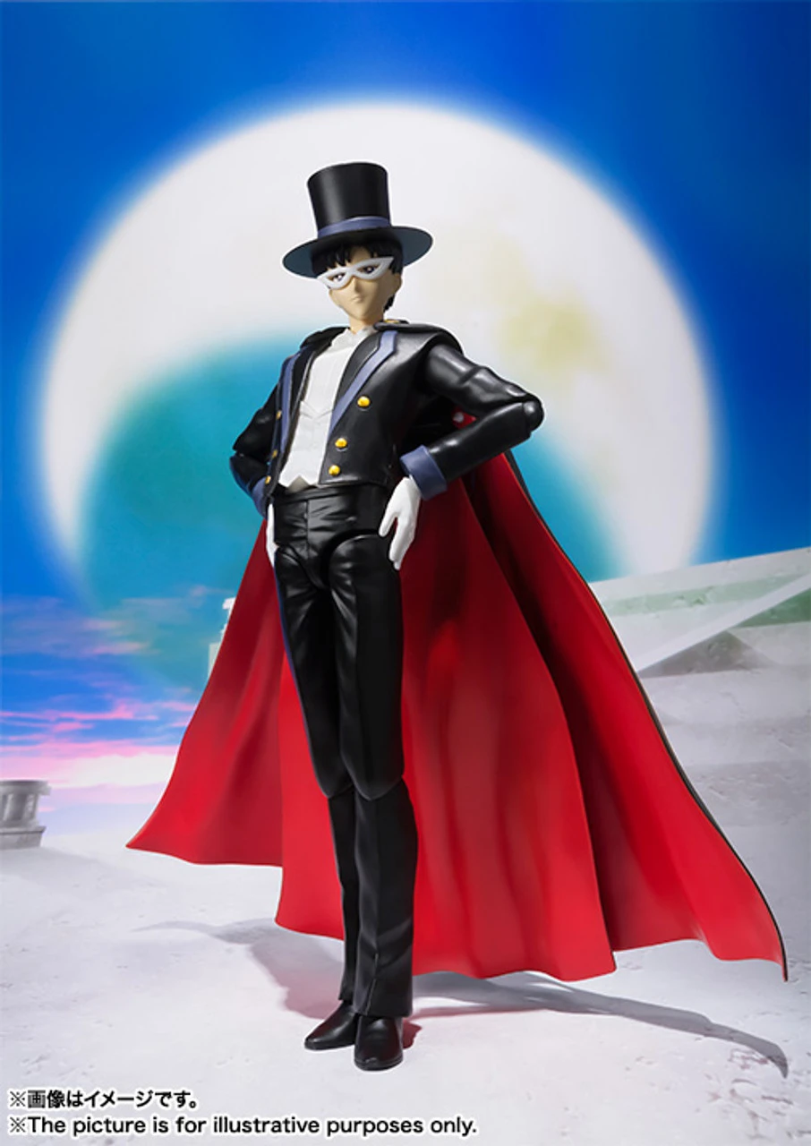 BANDAI S.H.Figuarts Sailor Moon Tuxedo Mask 9 BANDAI S.H.Figuarts Sailor Moon Tuxedo Mask - Image 7