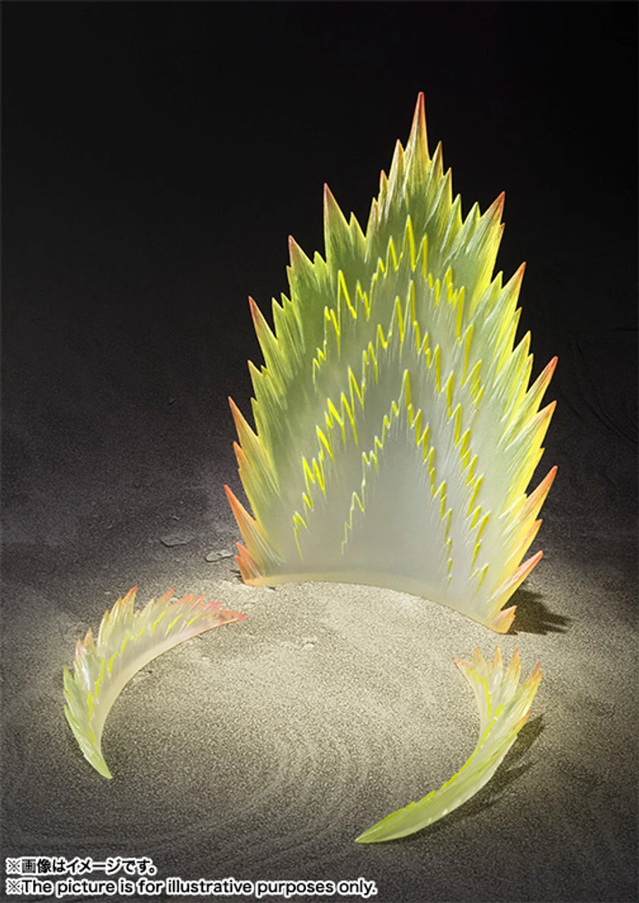 BANDAI Soul Effect ENERGY AURA Yellow Ver. 3 BANDAI Soul Effect ENERGY AURA Yellow Ver.