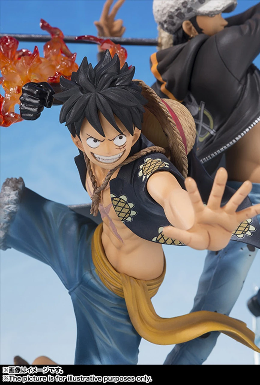 Figuarts Zero Monkey D Luffy & Trafalgar Law 5th Anniversary Edition PVC Figure One Piece By BANDAI 8 Figuarts Zero Monkey D Luffy & Trafalgar Law 5th Anniversary Edition PVC Figure One Piece By BANDAI - Image 6