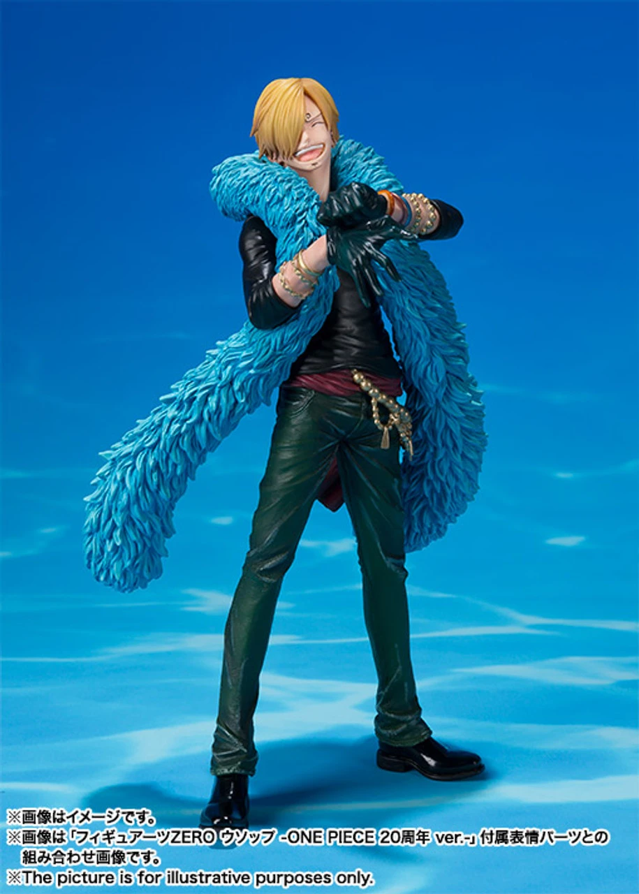 Bandai Figuarts Zero Sanji -One Piece 20th Anniversary Ver.- PVC Figure 5 Bandai Figuarts Zero Sanji -One Piece 20th Anniversary Ver.- PVC Figure - Image 3