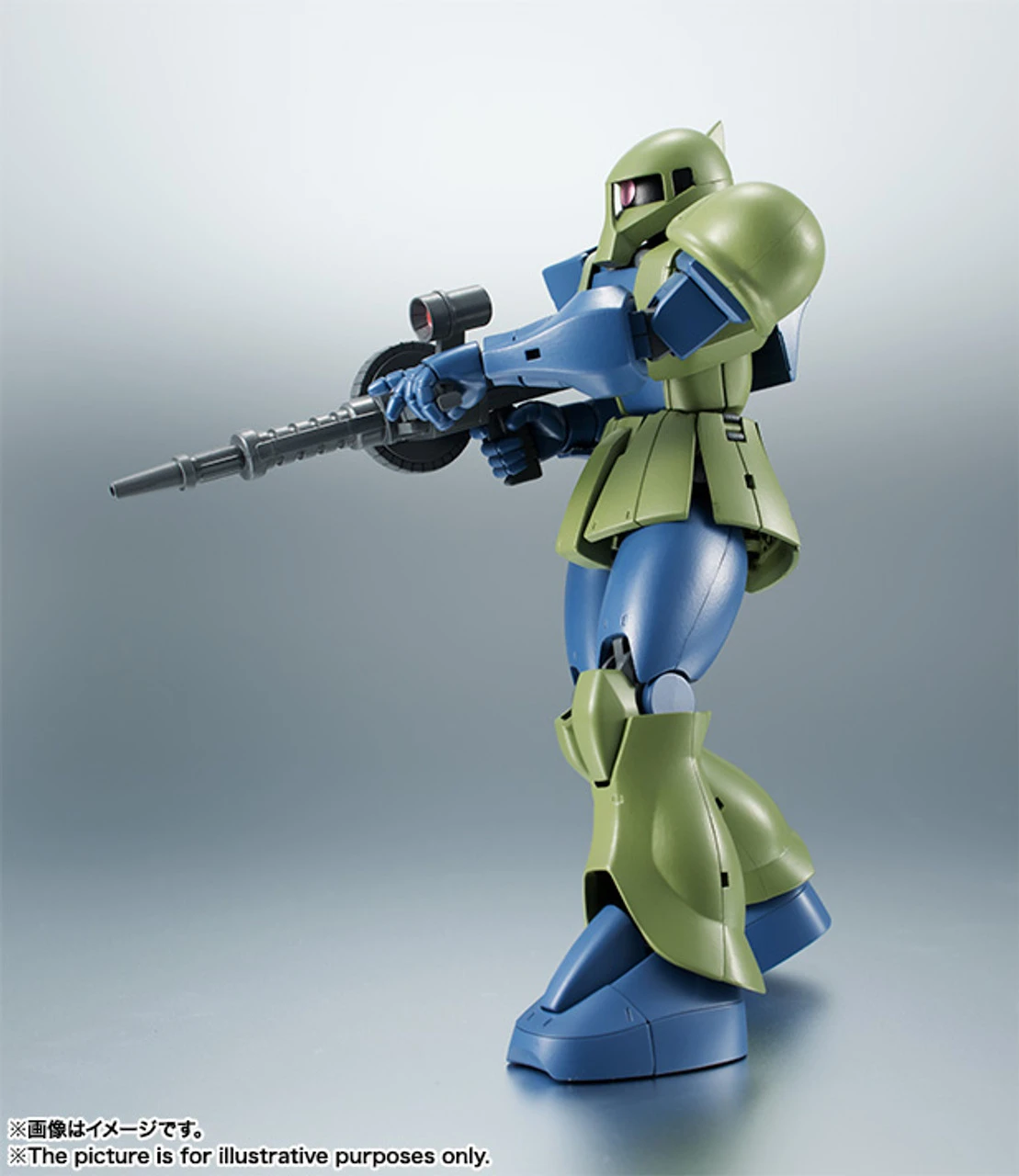 Bandai Robot Spirit Side MS-05 Zaku I Ver. A.N.I.M.E. Action Figure (Completed) 7 Bandai Robot Spirit Side MS-05 Zaku I Ver. A.N.I.M.E. Action Figure (Completed) - Image 5