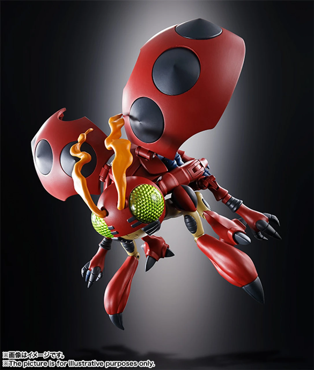 Bandai Digivolving Spirits 06 Atlur Kabuterimon Action Figure 7 Bandai Digivolving Spirits 06 Atlur Kabuterimon Action Figure - Image 5