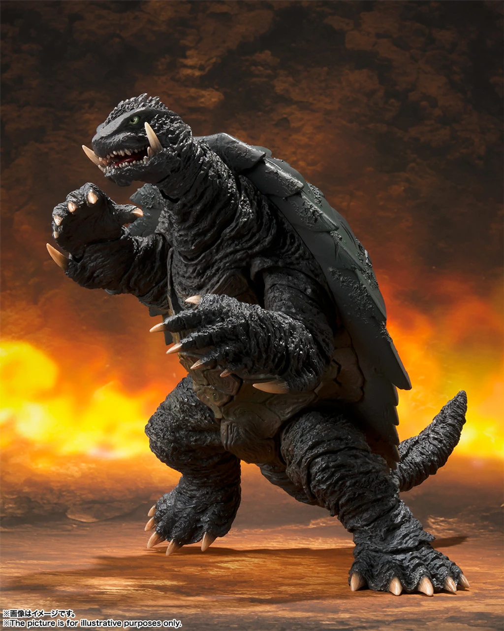 Bandai S.H.MonsterArts Gamera Action Figure 4 Bandai S.H.MonsterArts Gamera Action Figure - Image 2