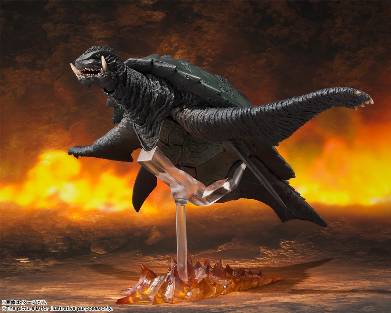 Bandai S.H.MonsterArts Gamera Action Figure 7 Bandai S.H.MonsterArts Gamera Action Figure - Image 5