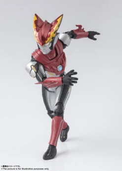 Bandai S.H.Figuarts Ultraman Rosso Flame Action Figure (with Bonus) -Toy Model Shop item 0000012659 CoTyJFDk 04 61808.1533107733