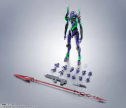 Bandai Robot Spirit SIDE EVA Evangelion EVA-01 + Spear Of Cassius (Renewal Color Edition) Action Figure -Toy Model Shop item 0000013664 WBjxjBLq 08 14011.1667274751