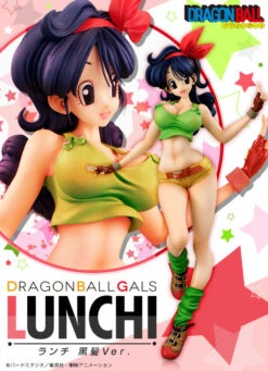 MegaHouse Dragon Ball Gals Lunchi Black Hair Ver. PVC Figure -Toy Model Shop main 32566.1470727992